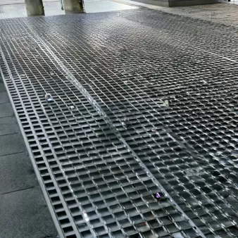 Close Mesh Steel Grating for Public Areas