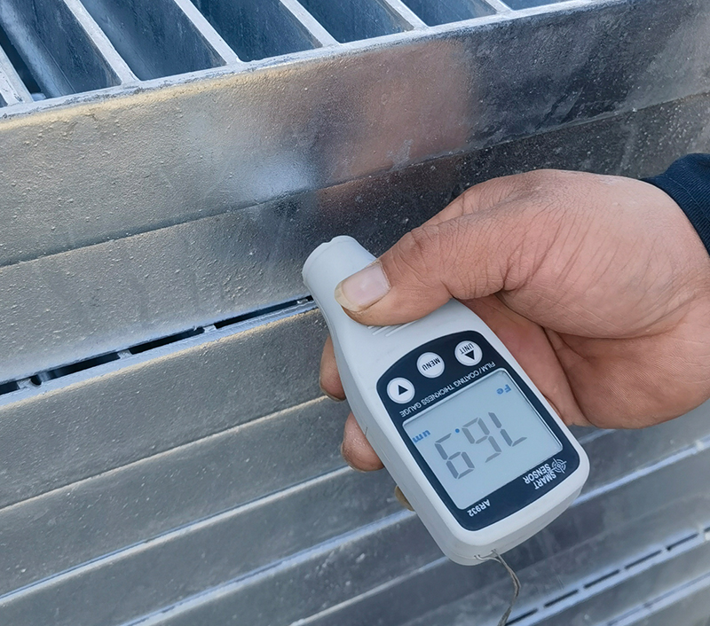 Zinc Layer Testing Finished Product Testing