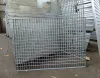 Single Welded Steel Grating panel standing upright
