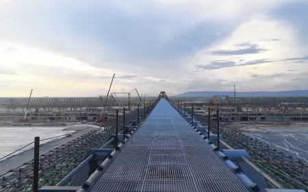 Steel Grating Project of Angkor International Airport in Siem Reap, Cambodia