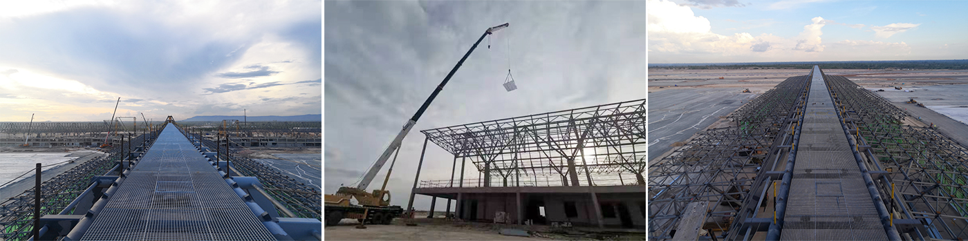 Steel Grating Project of Angkor International Airport in Siem Reap, Cambodia